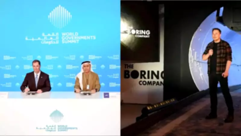 Dubai Signs Historic Deal with Elon Musk's Boring Company for Futuristic Underground Loop