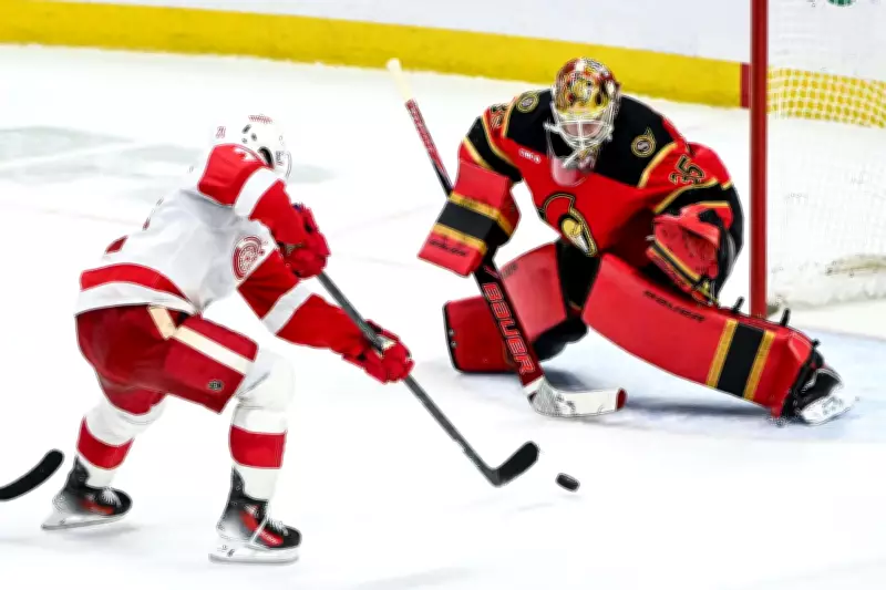 Dylan Larkin Makes Red Wings History with Overtime Winner Against Senators