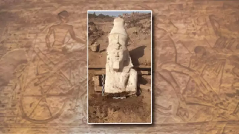 Egyptian Archaeologists Reunite Colossal Ramesses II Statue After Century Apart