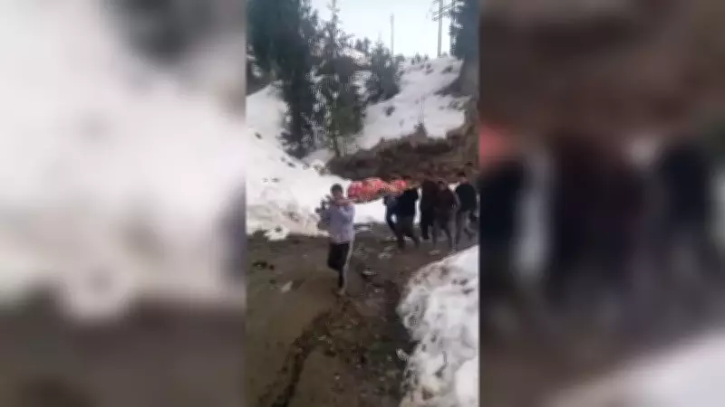 Elderly Himachal Man's Tragic 7-Km Final Journey Through Snow Highlights Remote Neglect