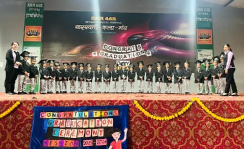 Emm Aar International School Celebrates Graduation Ceremony for Students