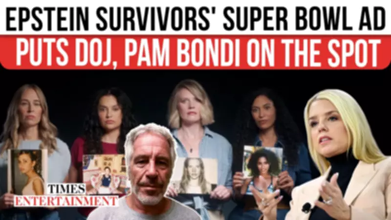 Epstein Survivors Launch Super Bowl Ad Demanding DOJ Transparency