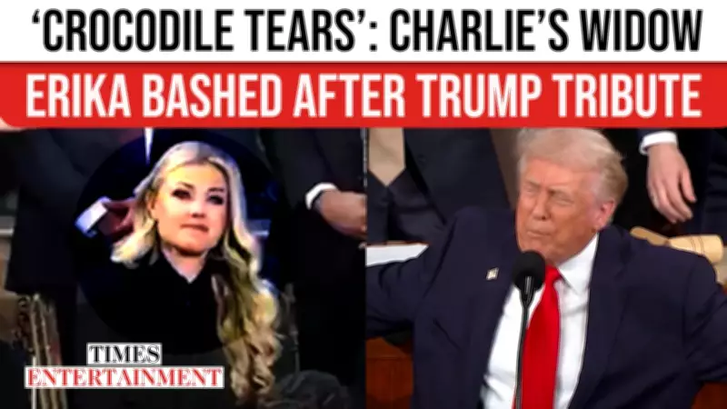 Erika Kirk Trolled After Emotional SOTU Tribute to Charlie Kirk; Wild Claims Target Widow
