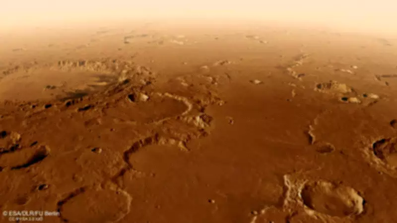 ESA Releases Stunning Mars Flyover Video Created From Real Spacecraft Data