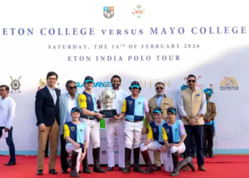 Eton College Dominates Mayo College 8-1 in Jaipur Polo Season Test Match