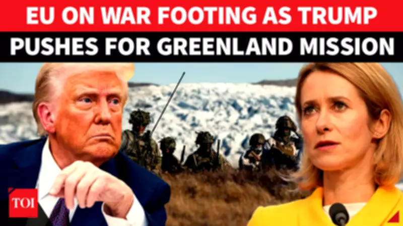 EU Rebukes Trump's Greenland Invasion Push, Warns of Transatlantic Rift