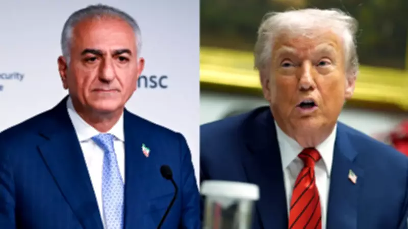 Exiled Iranian Prince Reza Pahlavi Urges Trump to Help End Islamic Republic