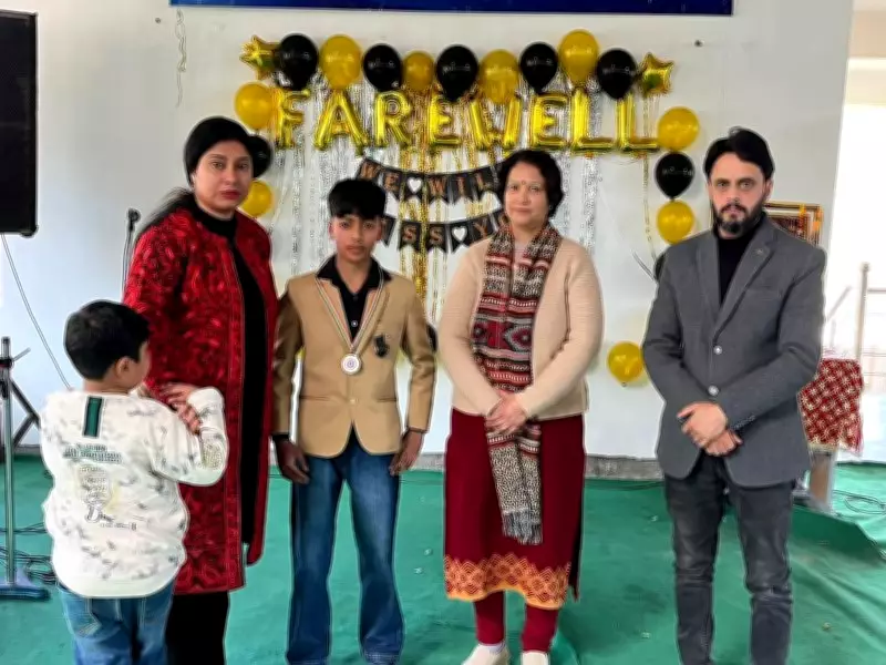 Farewell Ceremony Held for Class X Students at Local School