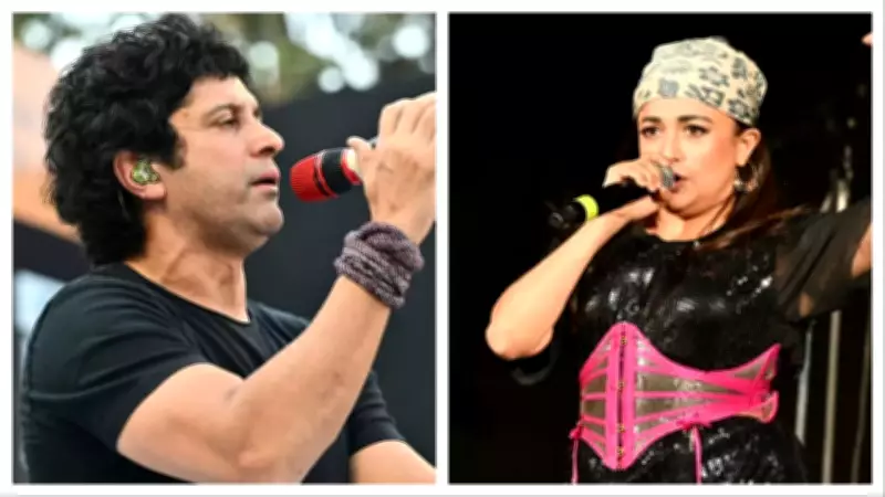 Farhan Akhtar & Monali Thakur Electrify Kala Ghoda Arts Festival Finale