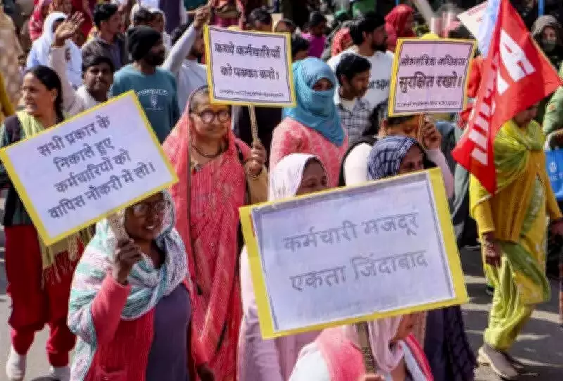 Farmers Burn India-US Trade Pact in Jind, Vow Nationwide Movement