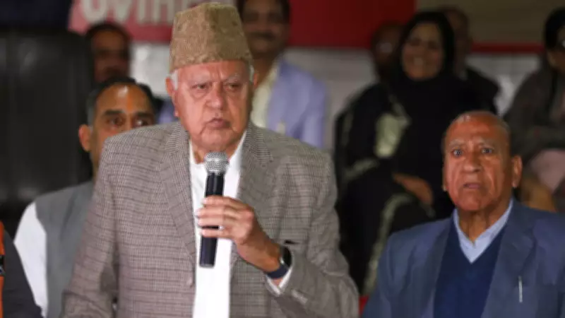 Farooq Abdullah Condemns Islamabad Mosque Bombing, Laments Global Muslim Unrest