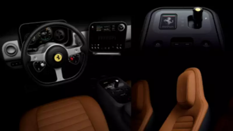 Ferrari Luce: First All-Electric Sports Car Revealed with Apple-Inspired Interior