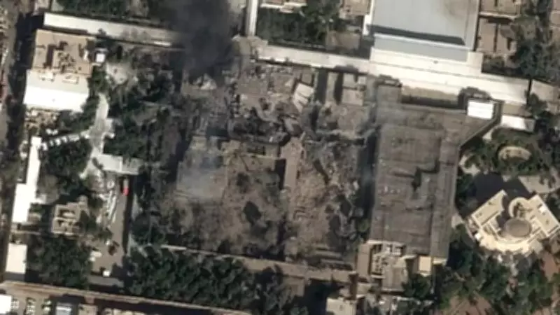 First Visual of US-Israel Strike on Iran's Supreme Leader's Secured Home Emerges
