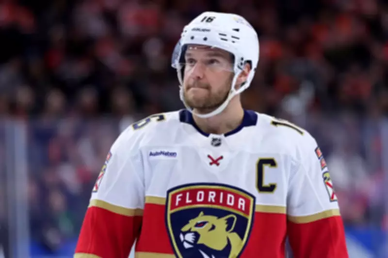 Florida Panthers Captain Sasha Barkov Nearing Return from Knee Surgery
