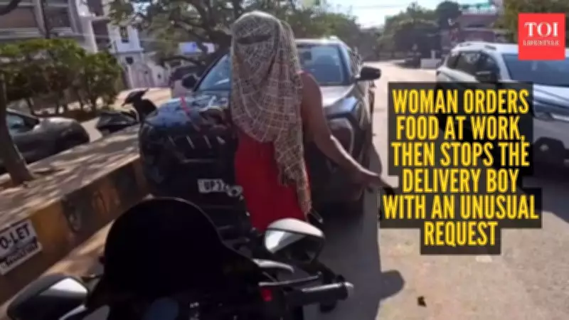 Food Delivery Rider's Unusual Passenger Request Sparks Viral Debate on Gig Economy