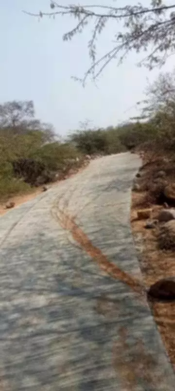 Forest Department Halts Illegal Pathway Construction at Bandhwari Landfill in Aravalis