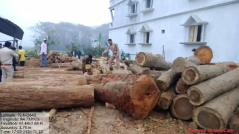 Forest Raids in Ganjam Uncover Illegal Saw Mills, Seize Timber Worth Rs 30 Lakh