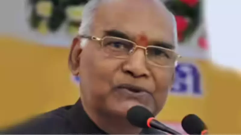 Former President Kovind Calls for National Priority on Suicide Prevention