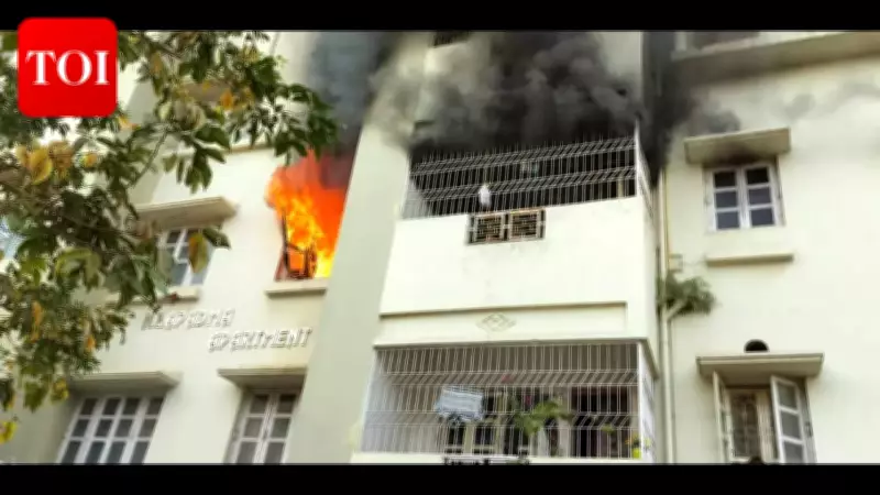 Four Hospitalized After Jharpada Apartment Fire; Fire Safety Lapses Exposed