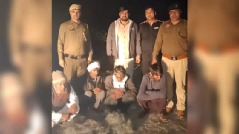 Four Men Arrested for Poaching Migratory Birds at Haryana's Kotla Lake