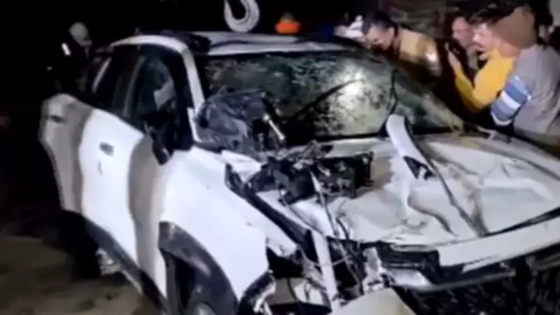 Four Youths Killed in Mathura as Car Plunges into Canal After Hitting Tank