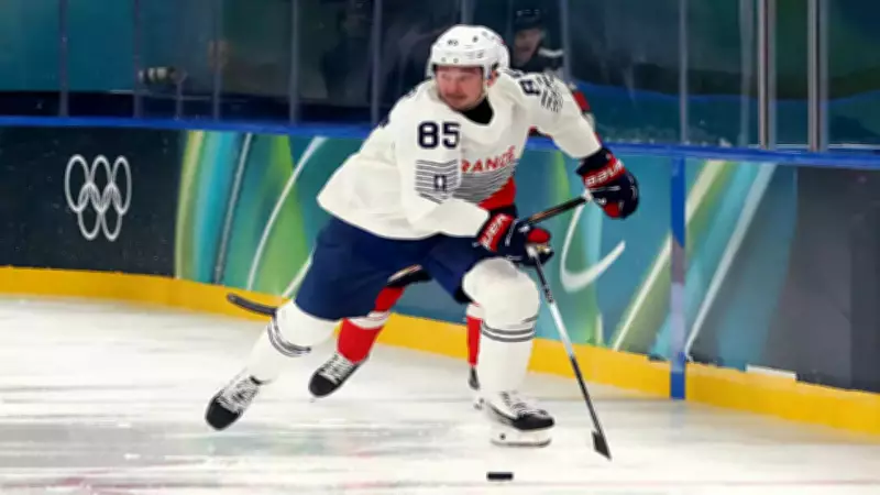 France Battles Against Time in Olympic Hockey Opener Against Dominant Switzerland