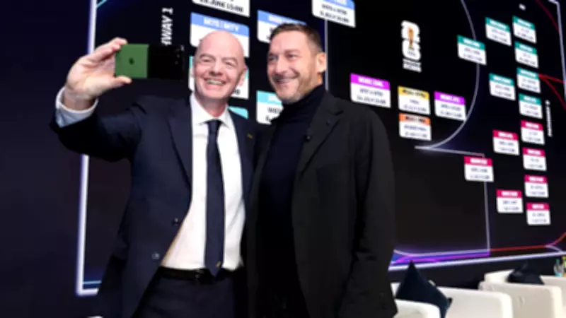 Francesco Totti Praises FIFA President Gianni Infantino's Decade of Leadership