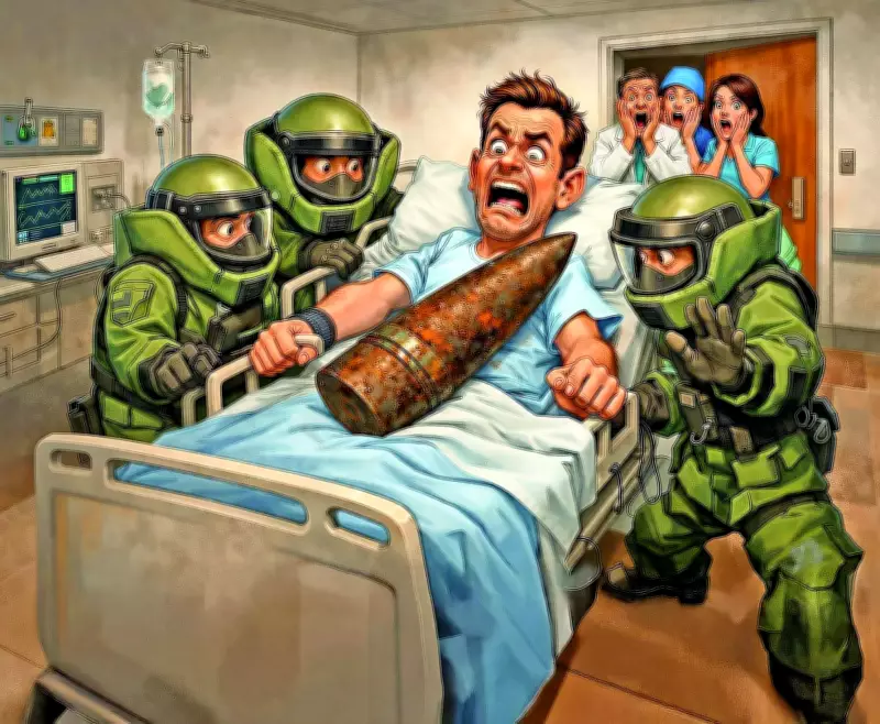 French Hospital Evacuated After WWI Shell Found in Patient's Rectum