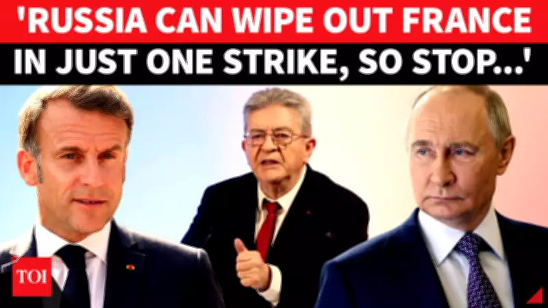 French Opposition Leader Slams Macron's Ukraine Strategy as Reckless War-Mongering