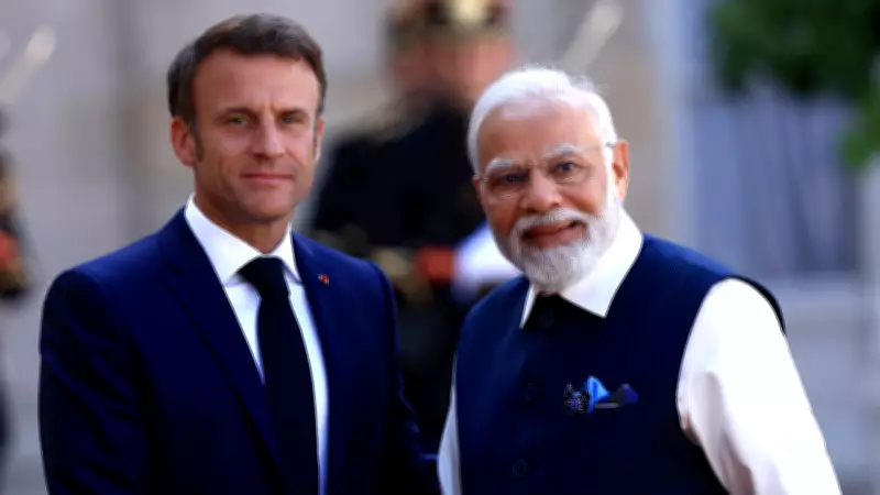 French President Macron Arrives in Mumbai for Strategic India Visit, AI Summit