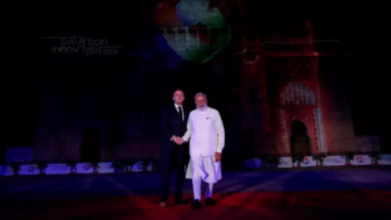 French President Macron Concludes Mumbai Visit, Heads to Delhi for AI Summit