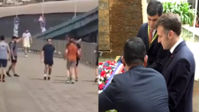 French President Macron Honors 2008 Mumbai Attack Victims at Taj Mahal Palace