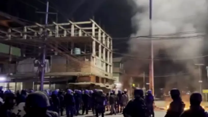 Fresh Violence Erupts in Manipur's Churachandpur Over Deputy CM Oaths