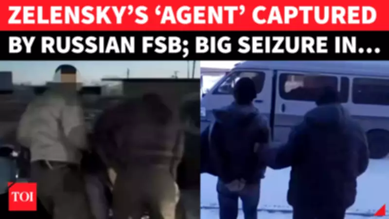 FSB Apprehends Alleged Ukrainian Spy in Russia, Accused of Stealing Military Secrets