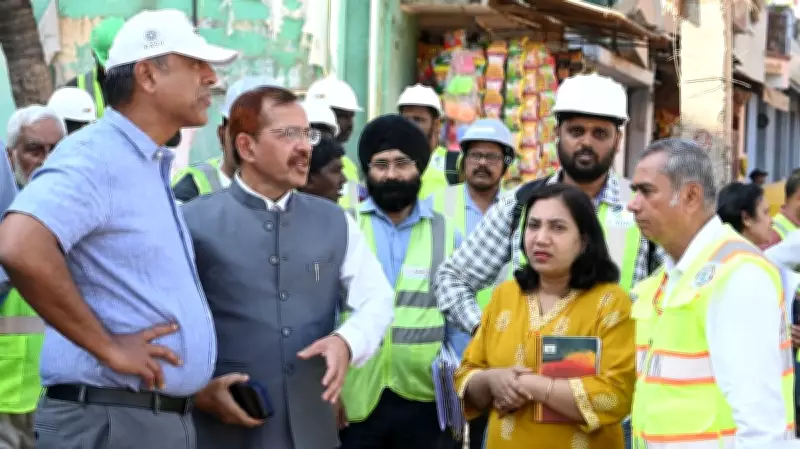 GBA, B-SMILE, K-RIDE Inspect Site for 3 km Rotary Flyover in Bengaluru