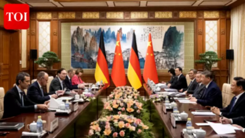 German Chancellor Merz Seeks Closer China Ties Amid Trade, Ukraine Concerns