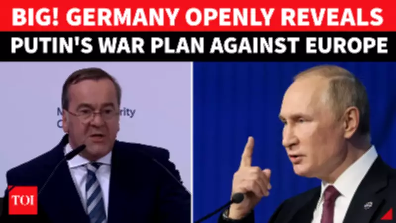 German Defense Minister Warns of Russian Attack on Europe, Supply Chain Disruption