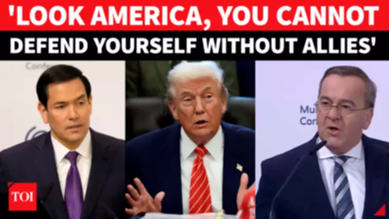 German Defense Minister Warns U.S. Against Unilateral Strategy at Munich Conference