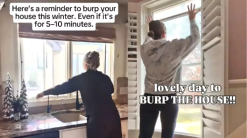 German 'House Burping' Practice Becomes Viral American Wellness Trend
