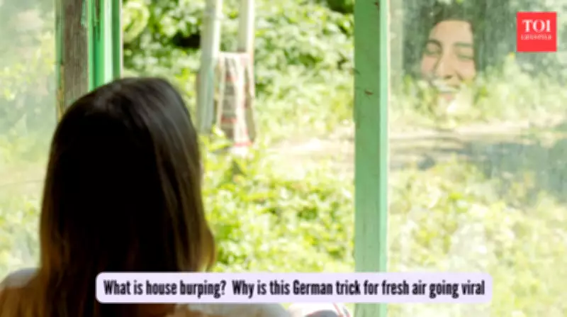 German 'House Burping' Trend Goes Viral: Simple Trick for Fresh Air and Health