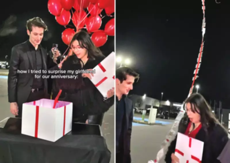 German Man's Anniversary Surprise Goes Wrong as $2,000 Cash Flies Away with Balloons