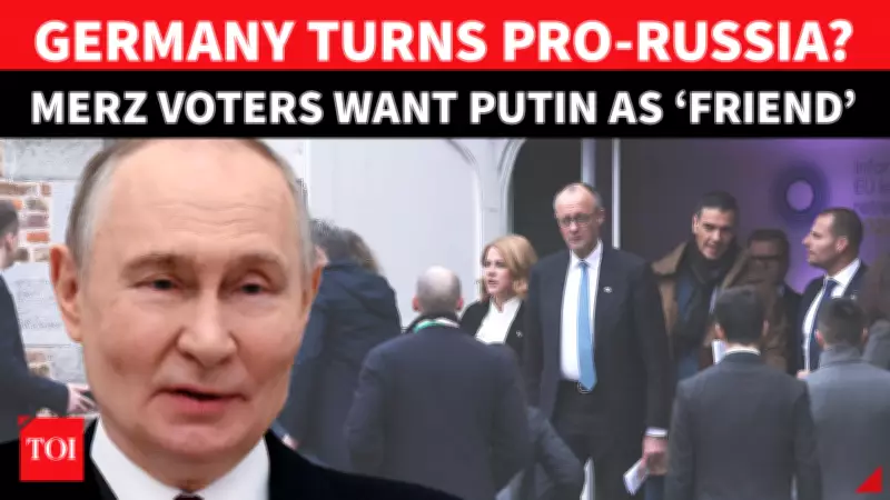 German Public Demands Merz Initiate Direct Talks With Putin Over Ukraine War