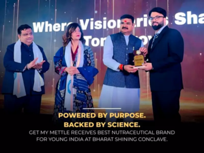 GetMyMettle Honored as Top Nutraceutical Brand for Young India at Bharat Shining Conclave 2026