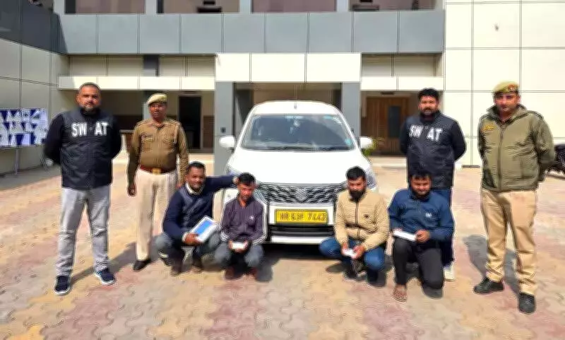 Ghaziabad Police Nab Four Ex-Tihar Inmates for Burglary Spree