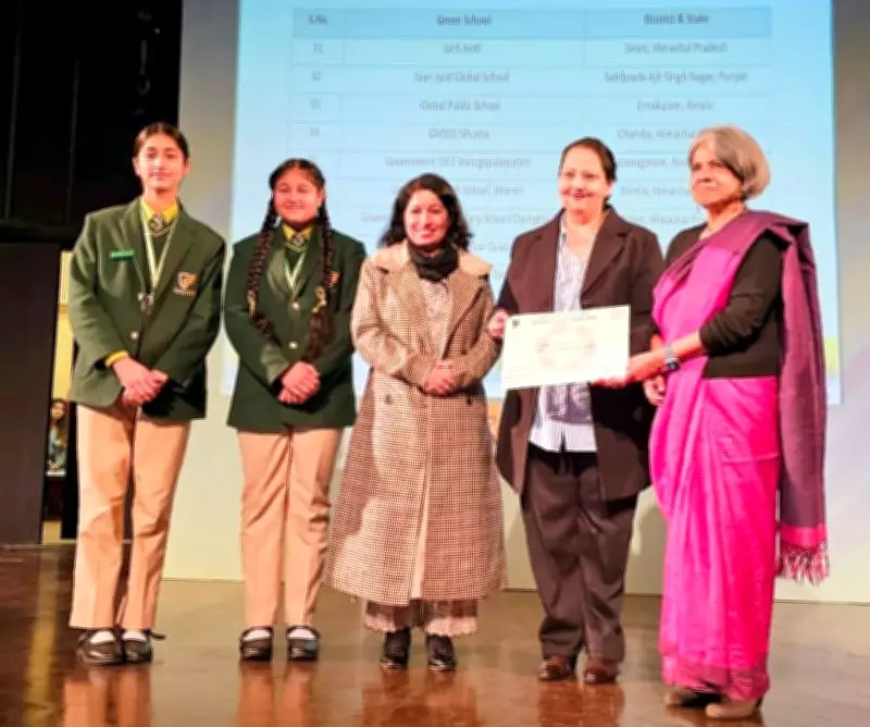 Gian Jyoti Global School in Mohali Wins Prestigious National Green School Award