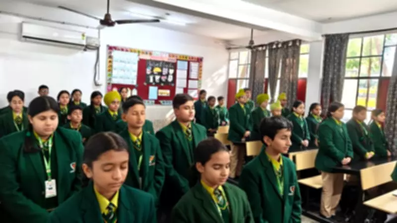 Gian Jyoti School Honors Gandhi's Legacy on Martyrdom Day with Solemn Ceremony
