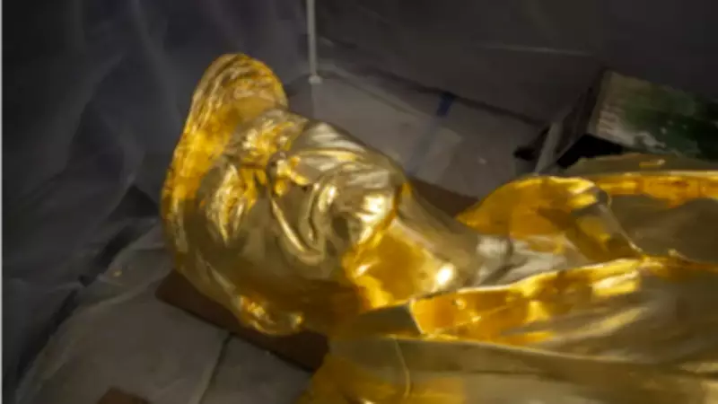 Giant Trump Statue Stalled in Ohio Studio Amid Crypto Payment Dispute