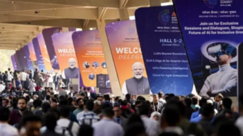 Global AI Summit in Delhi Attracts Massive Crowds with 3,250+ Speakers