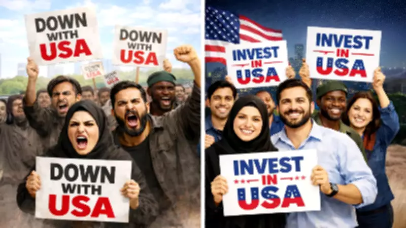 Global Investors Bash US by Day, Buy US Assets by Night: Analysis