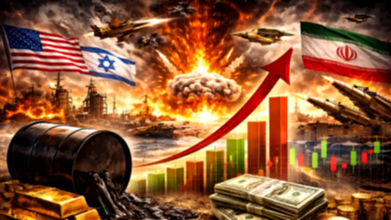 Global Markets Brace for Turmoil as US-Israel Strikes on Iran Spark Fears of Wider Conflict